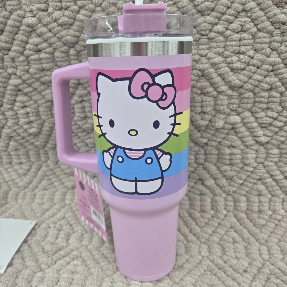Hello Kitty Pink and Blue Insulated Tumbler
